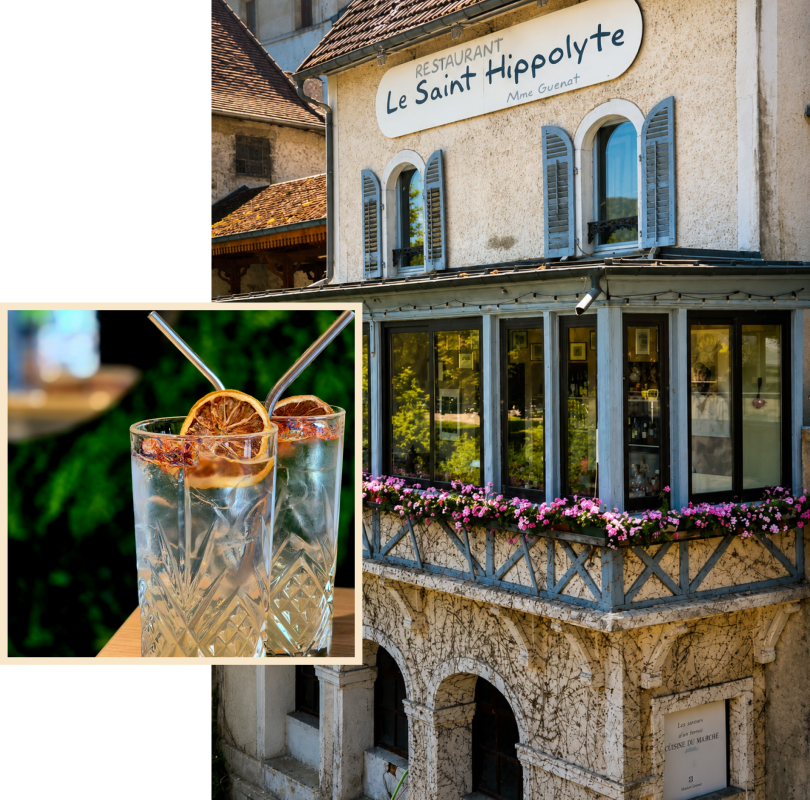 Le restaurant - Le Saint Hippolyte - Restaurant Pont de Roide - Restaurant Saint Hippolyte - restaurant sympa SAINT-HIPPOLYTE