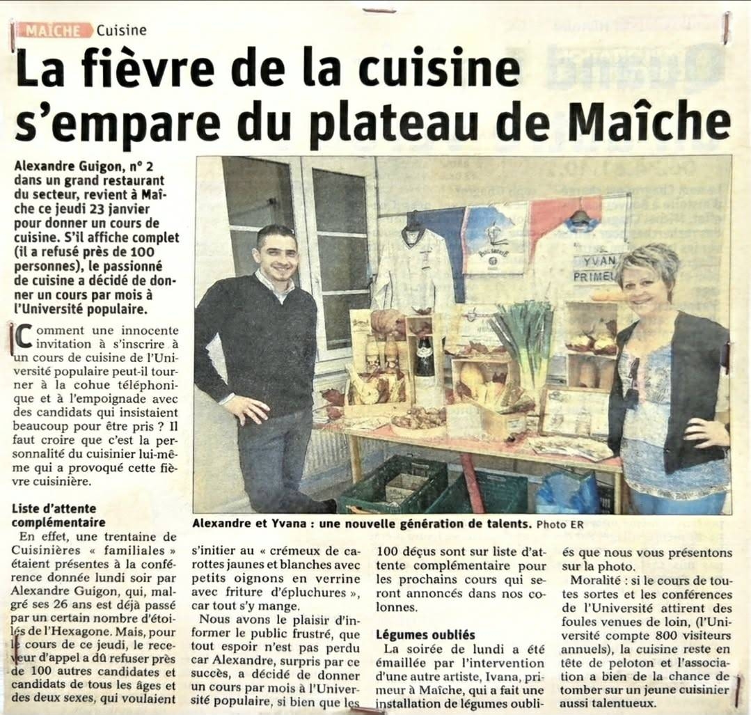 Presse - Le Saint Hippolyte - Restaurant Pays de Montbéliard - Restaurant Saint Hippolyte 25 - Restaurant Saint Hippolyte - manger a SAINT-HIPPOLYTE