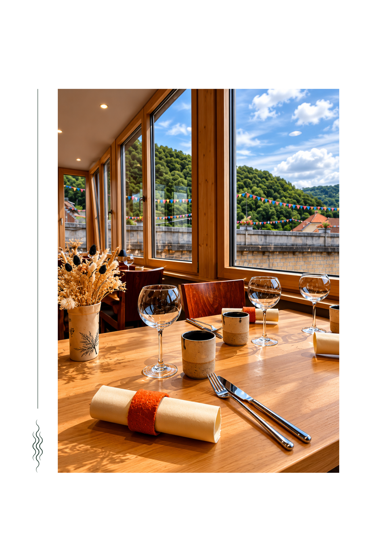 Le restaurant - Le Saint Hippolyte - Restaurant Pont de Roide - Restaurant Saint Hippolyte